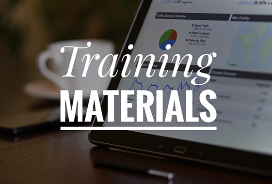 Training materials